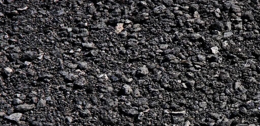 Ground asphalt product grade example